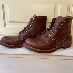 Red Wing Heritage boots.